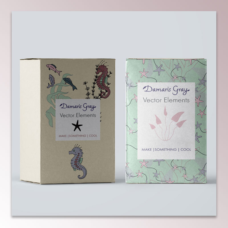 Package Design for Damaris Gray