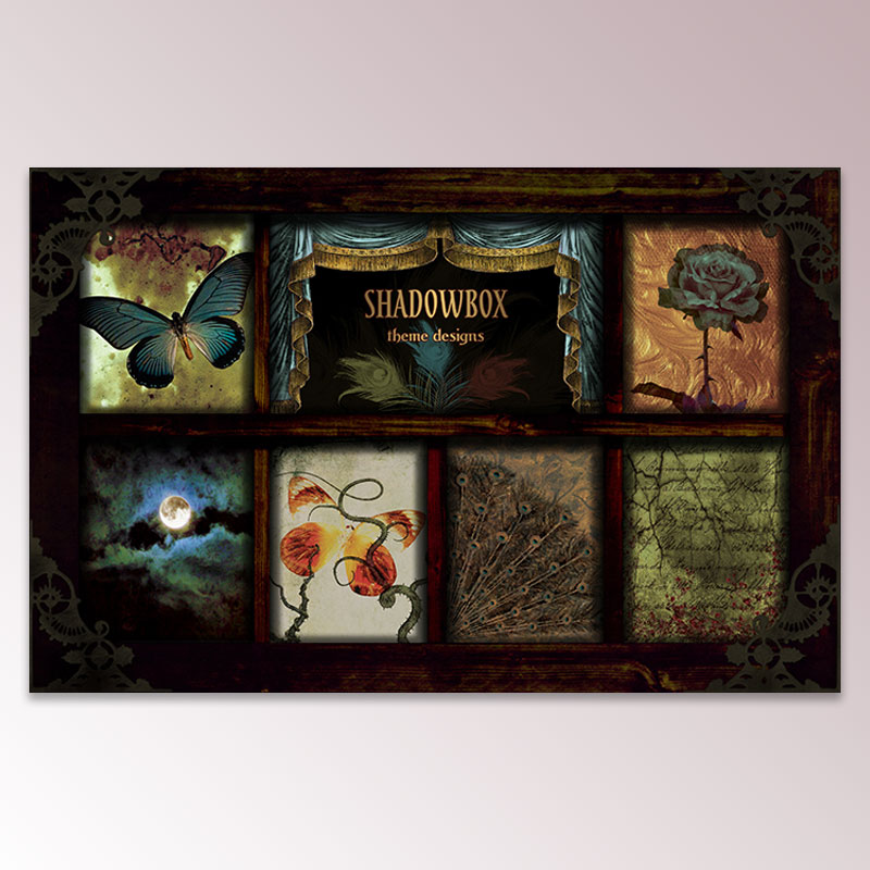 Shadowbox Theme Design Logo
