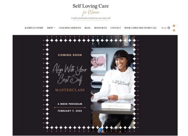 Self Loving Care Consulting • WordPress • Woocommerce • POD site