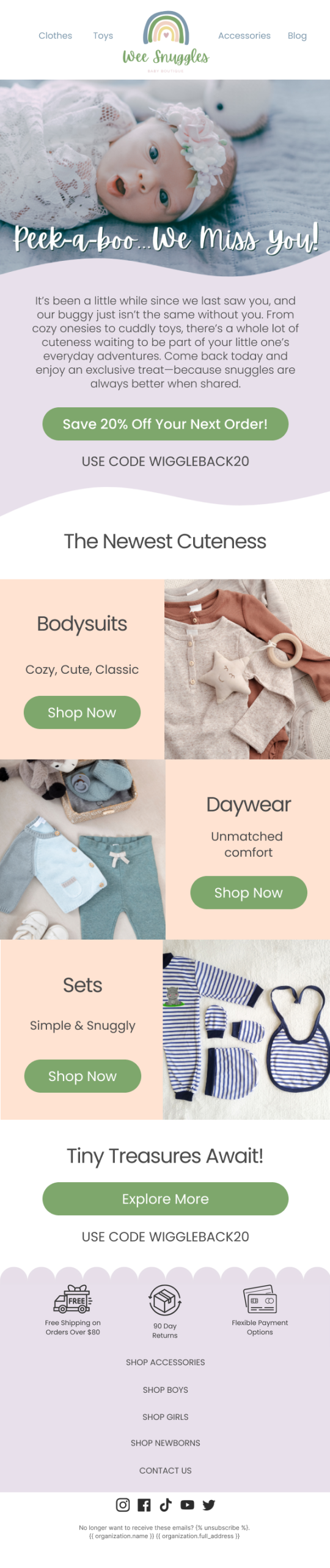 Email Marketing Winback Flow
